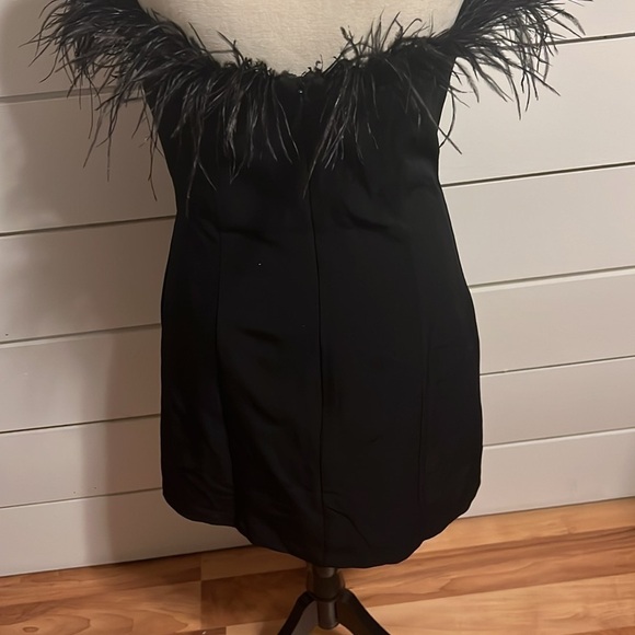 ASTR the Label Feather Mini Dress - Picture 3 of 5